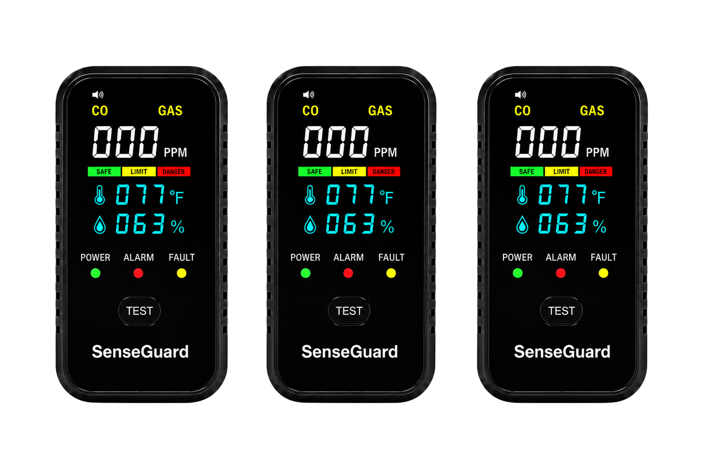 SenseGuard Pro — Real-Time CO & Gas Detection That Alerts You First